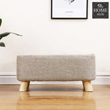Wooden stool Two Seater-114 - myhomestyle.pk